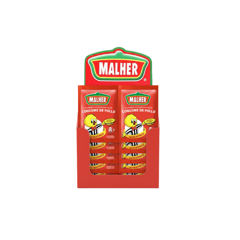 Malher Consome de Pollo  Ristra 6 Pack Sobres
