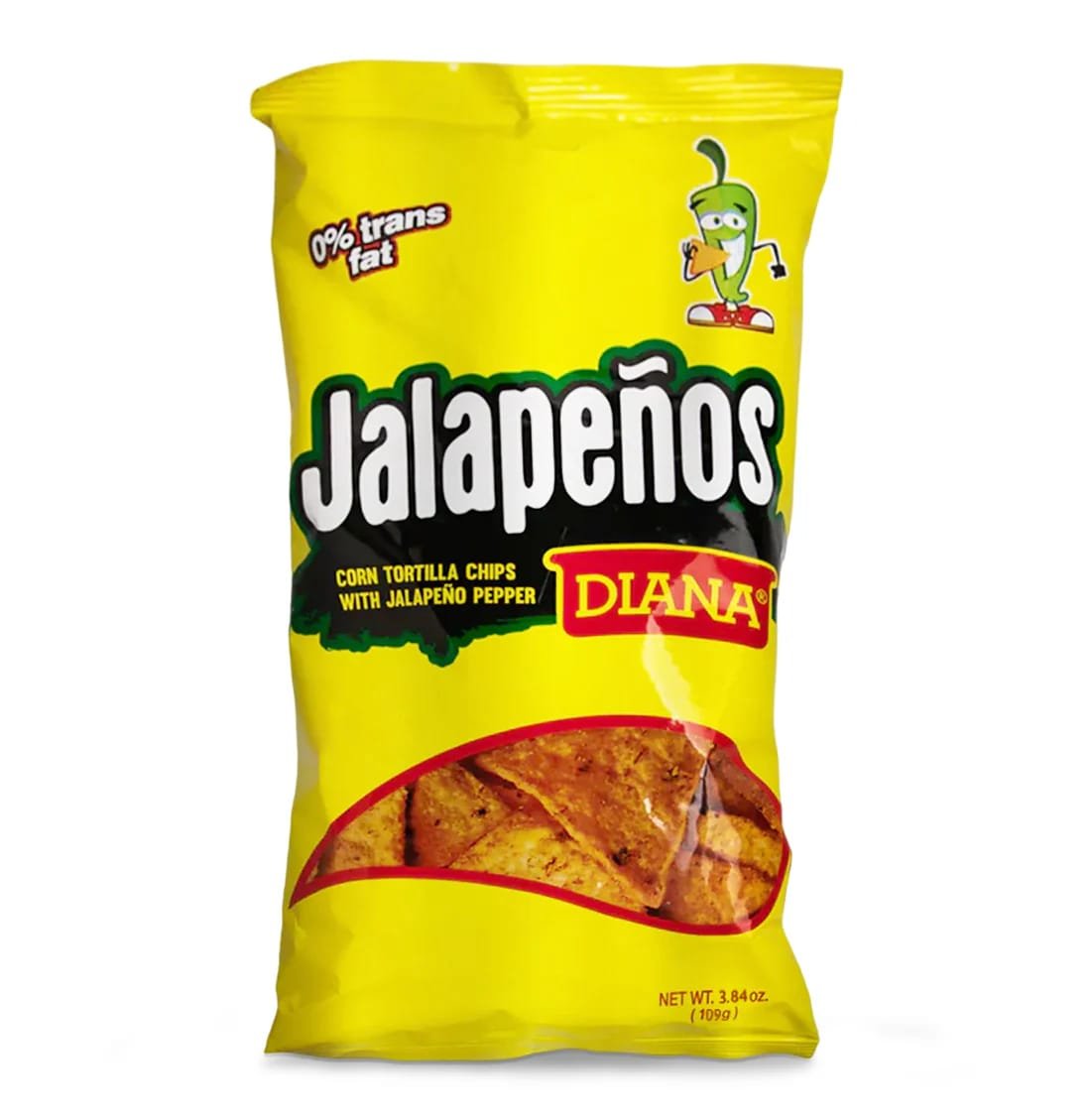 Diana Tortilla Chips Jalapeno 12 Onz