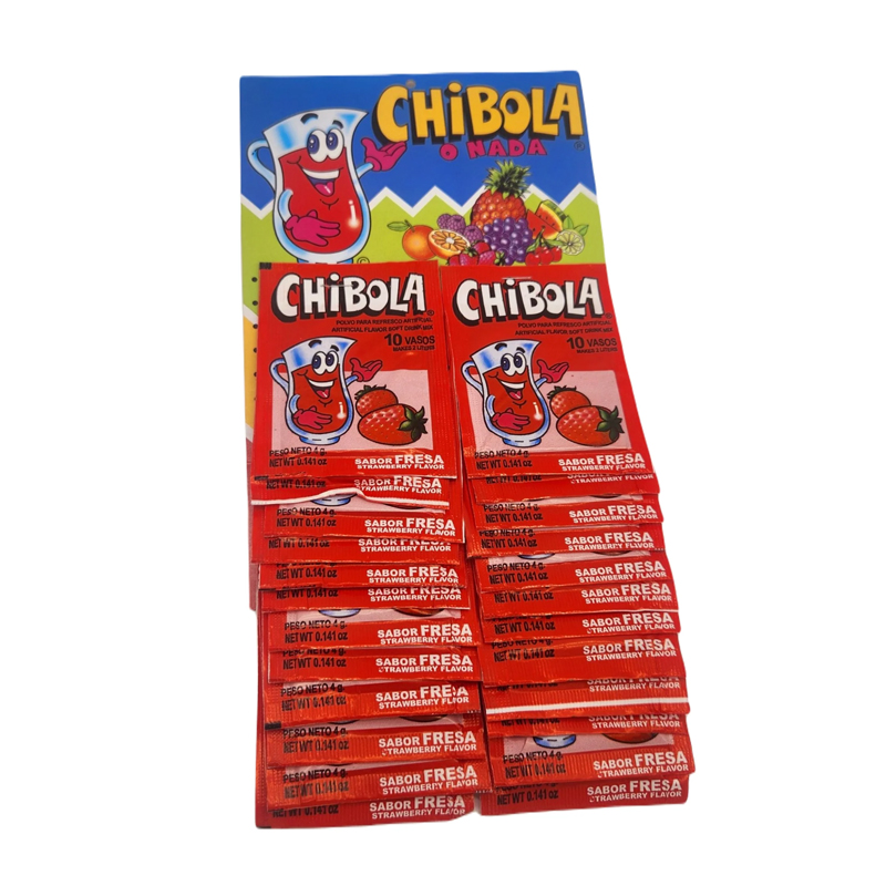 Chibola o Nada – Sobres de Bebida en Polvo Surtidos (24 sobres)