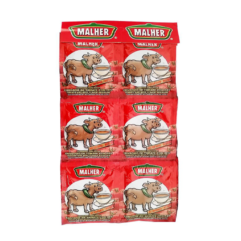 Malher Consome de Res Pack 6 Sobres Ristra
