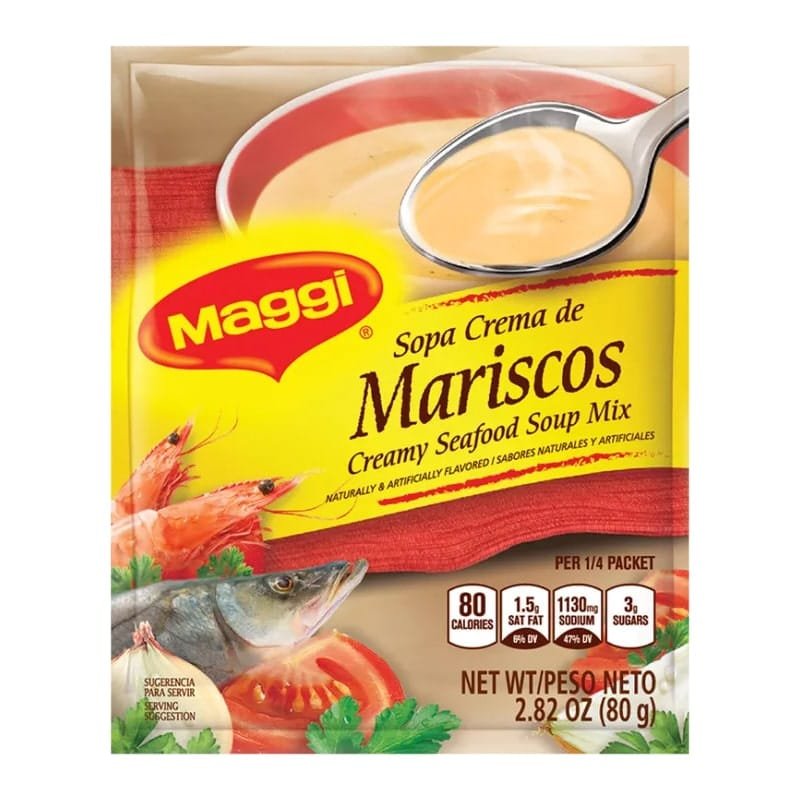 Maggi Seafood Soup  Display  80 g