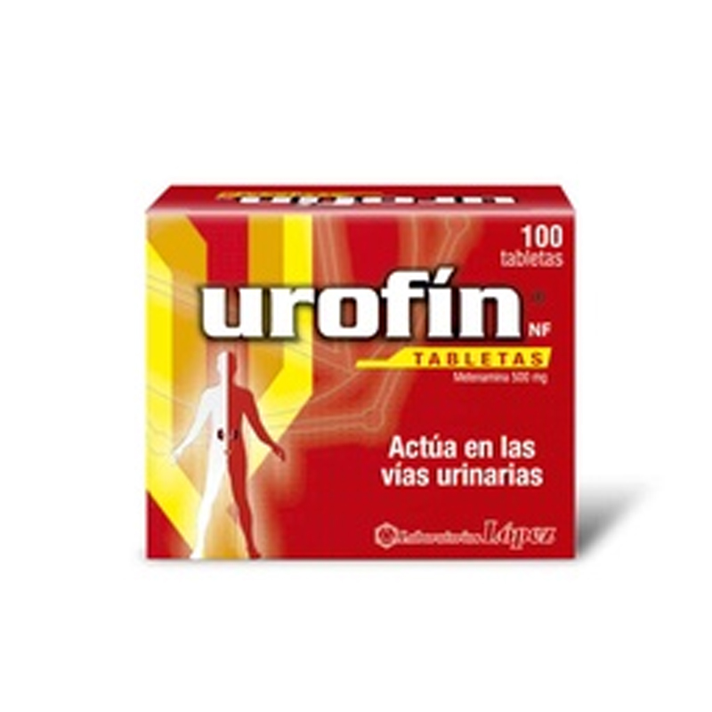 Urofin 500 mg – Pack con 12 Tabletas