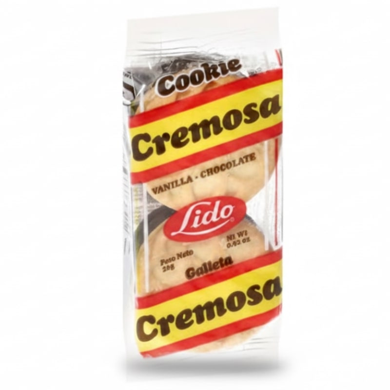 Galletas deliciosas con relleno cremoso, ideales para acompañar tus bebidas o disfrutar como snack dulce.